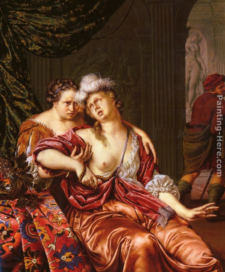 Willem Van Mieris The Death of Cleopatra
